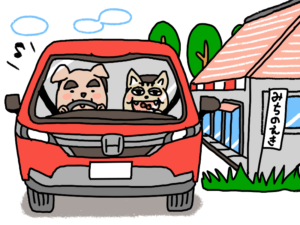 ドライブ のりわんこ