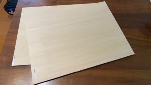 テーブルDIY ベニヤ板１