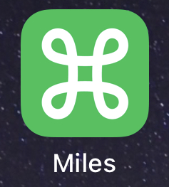 Miles マイルズ　ロゴ