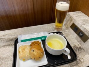 伊丹空港ANAスイートラウンジ　食事７