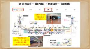 フロアマップ説明　羽田空港